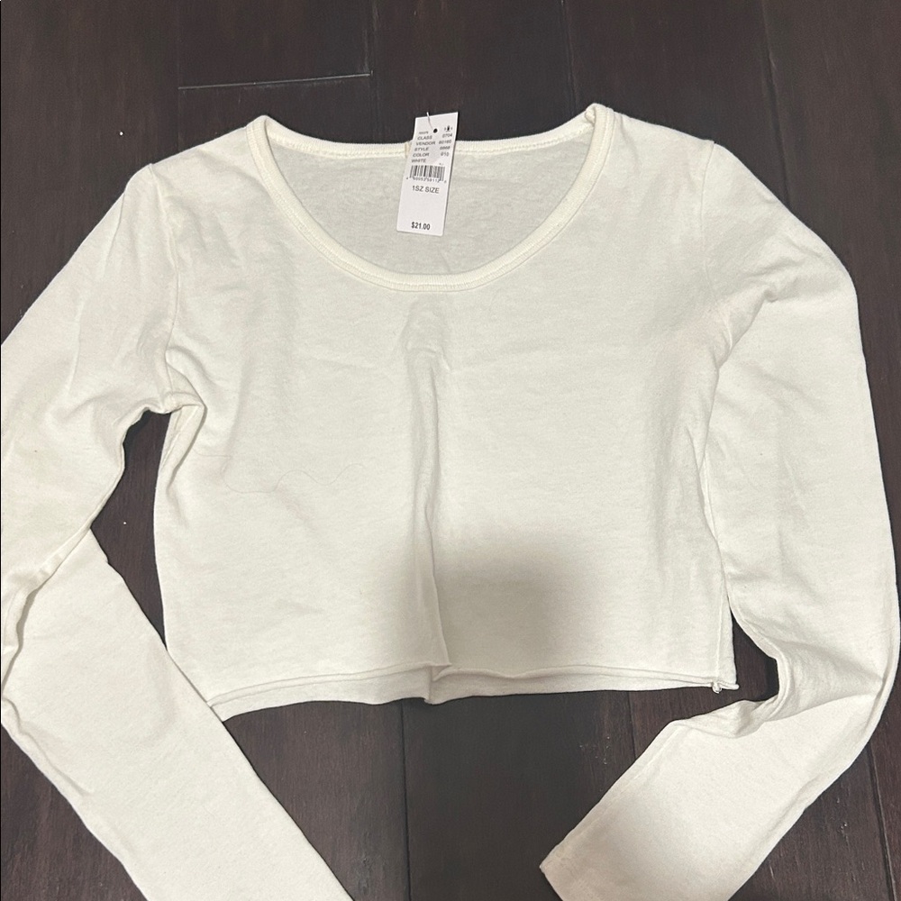 Brandy Melville women’s white long sleeve